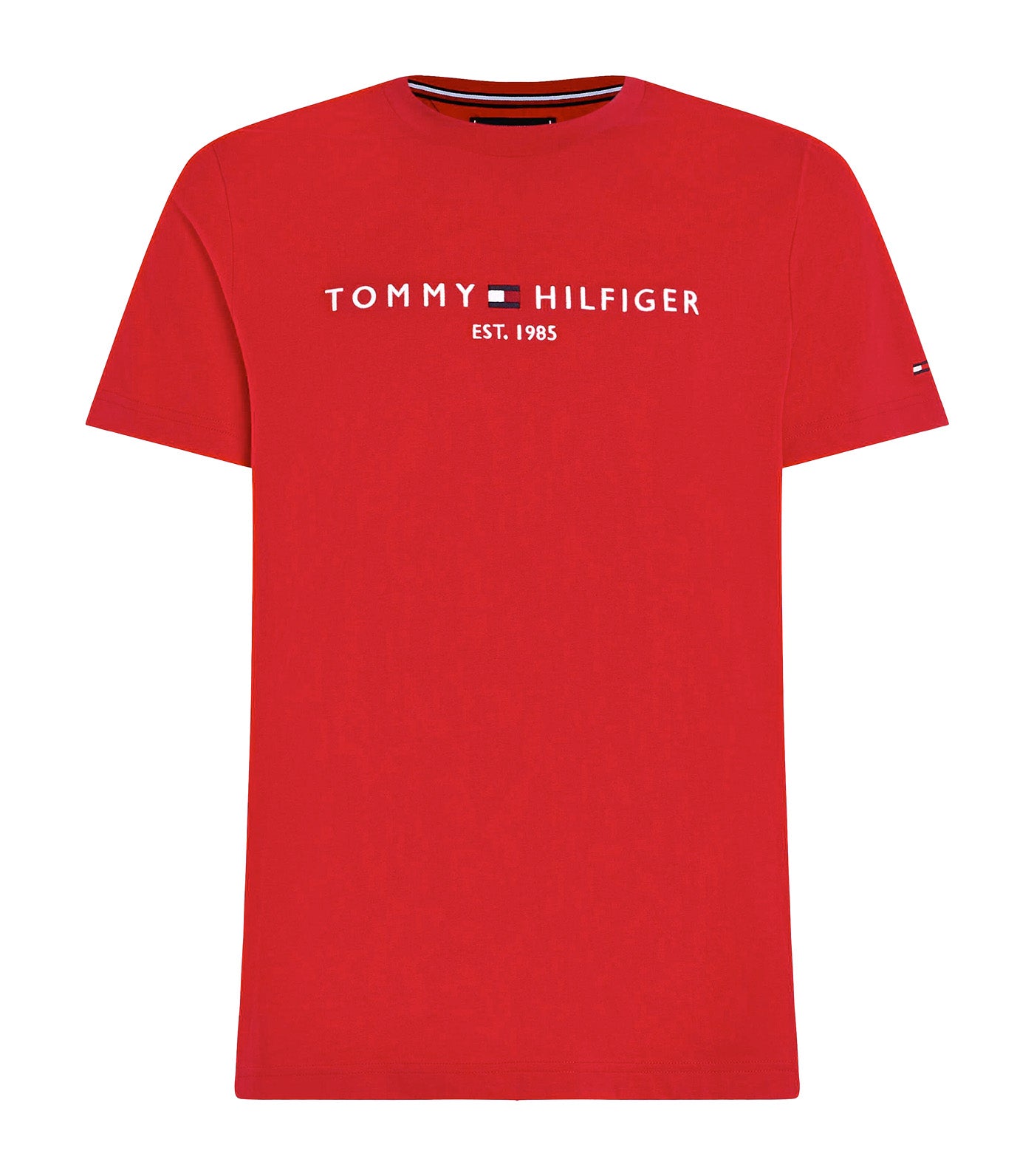 Tommy Hilfiger Men\'s IM Core Tommy Logo T-Shirt Sky Captain