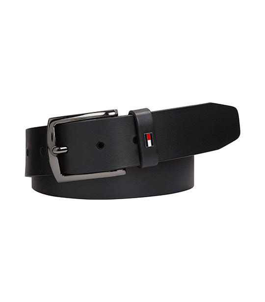 Tommy Hilfiger Men's IM Business Luxury Reversible Belt Black / Testa Di  Moro