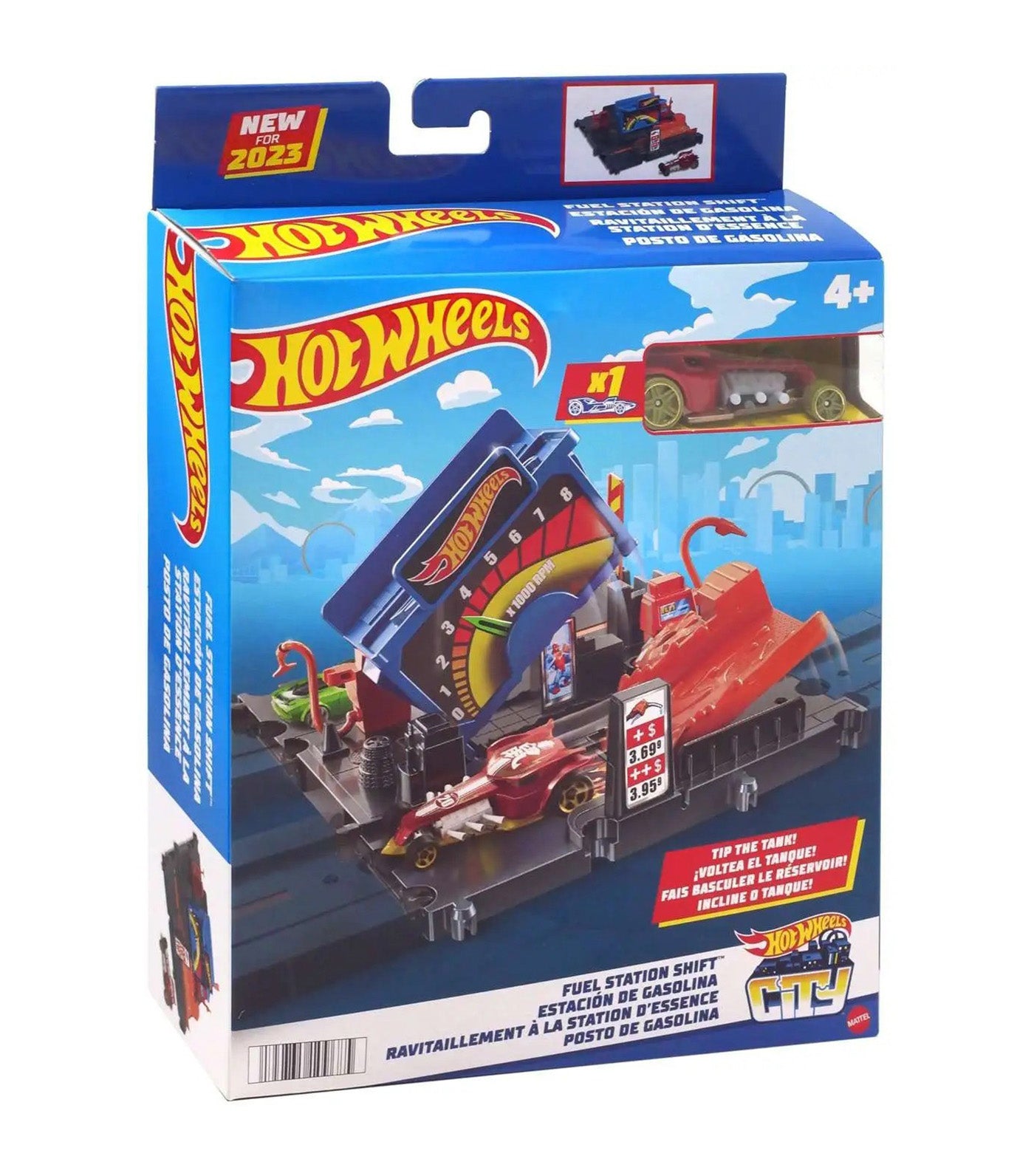 New MATTEL Hot Wheels Launcher & Extension - RED or Blue my choice