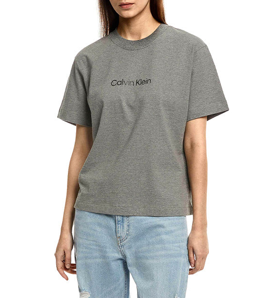 Calvin Klein Boxy Tee Black