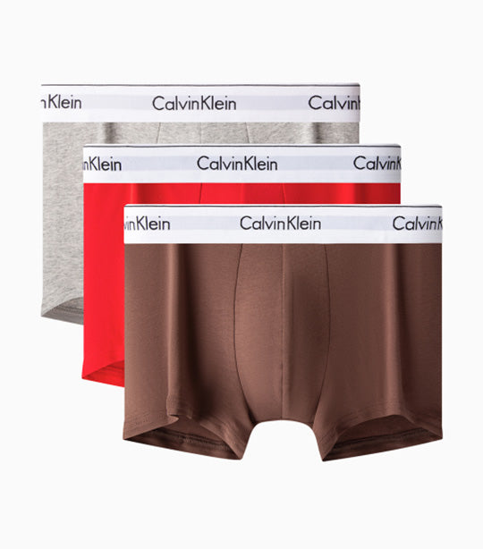 Trunk Pack 3 Underwear Klein Calvin Multi