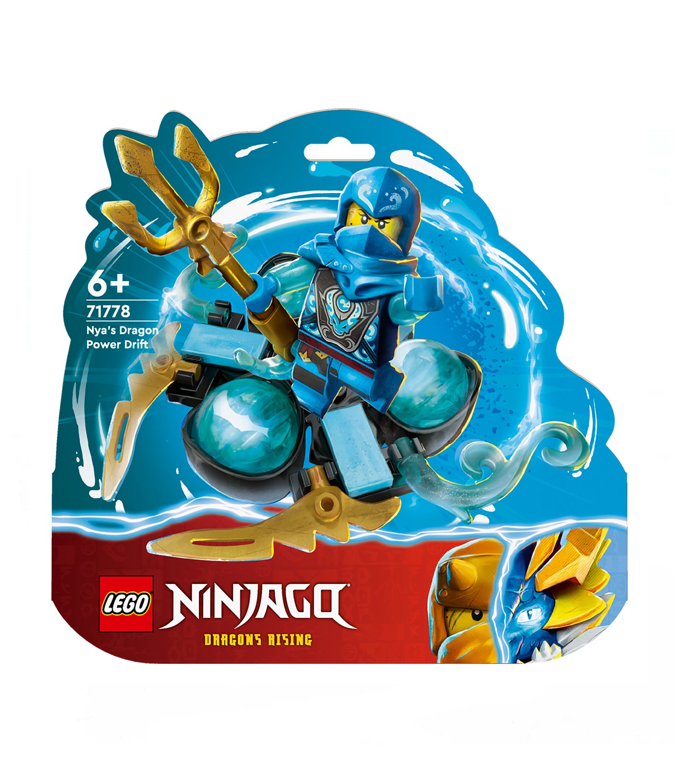 LEGO Ninjago Dragons Rising Kai and Ras's Car and Bike, 1 ct