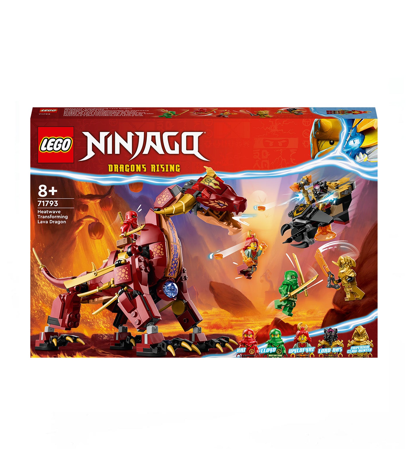 SHOT CASE - LEGO NINJAGO 71786 La Créature Dragon de Glace de Zane