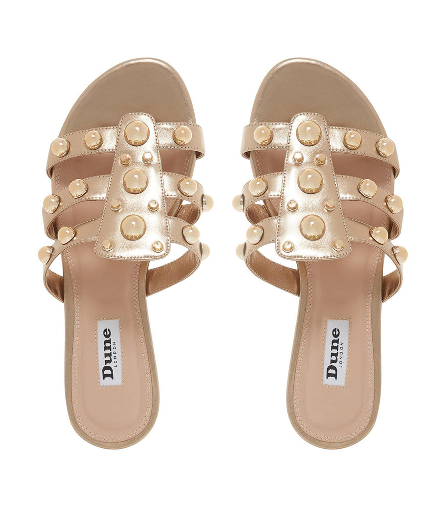 Dune London Nahlah Studded Mule Sandal 