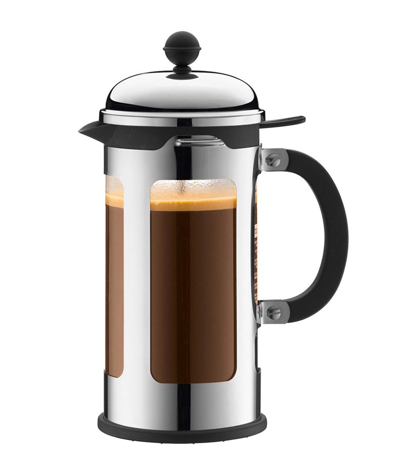Bodum Chambord French Press Coffee Maker, 51 Ounce, 1.5 Liter, Chrome