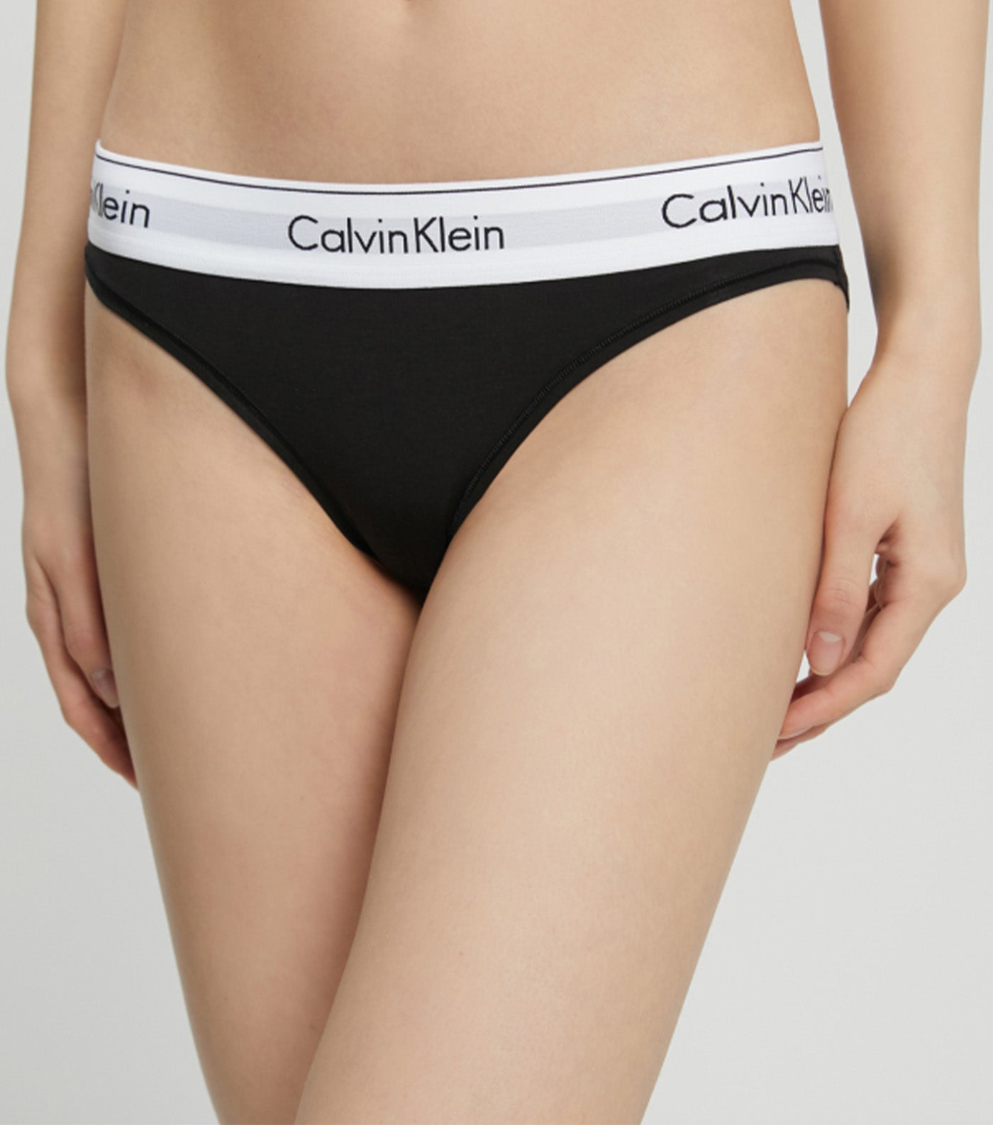 CALVIN KLEIN Calzón Bikini Pure Ribbed Blanco Calvin Klein