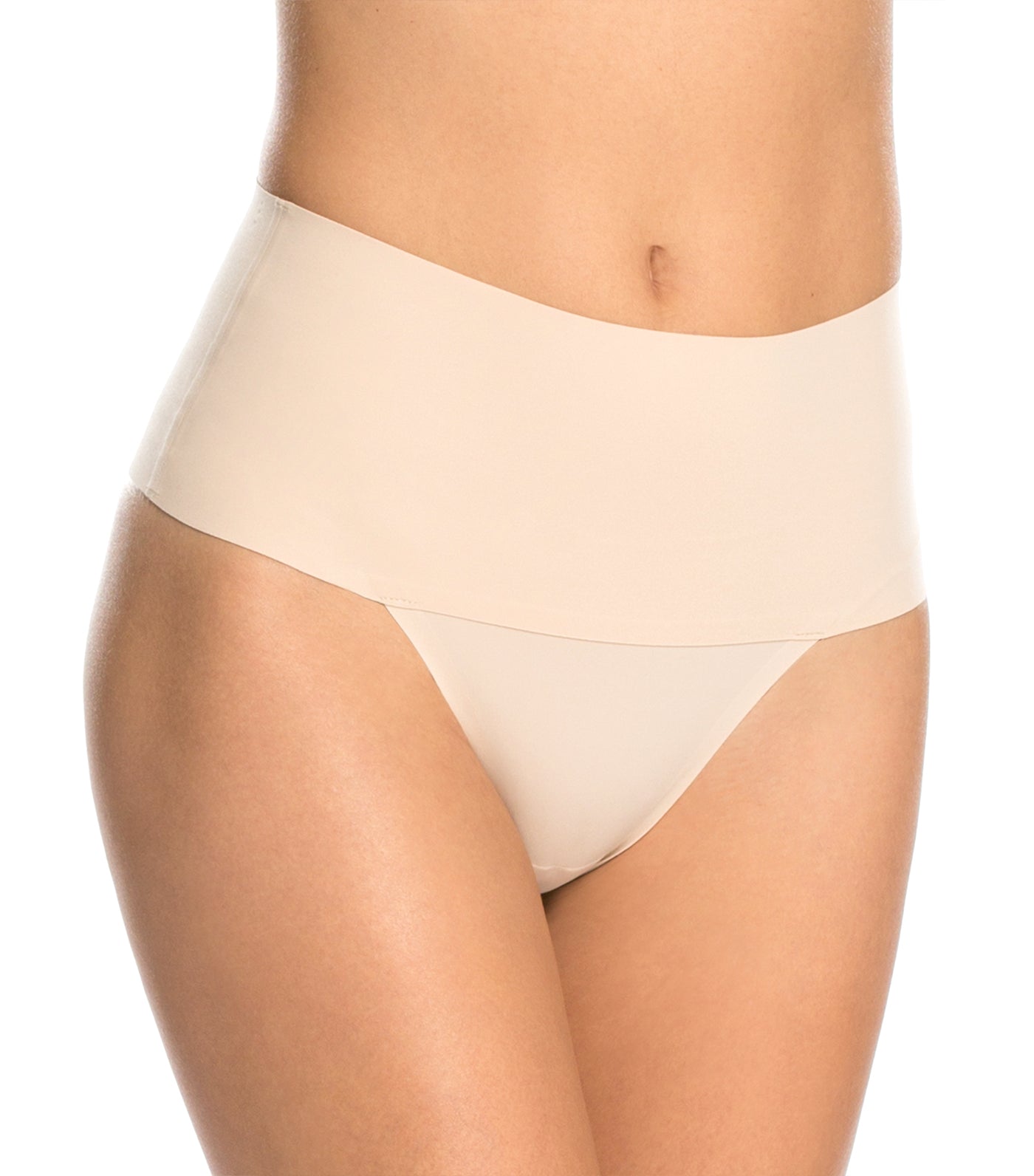 Spanx Undie-tectable Lace Hi-Hipster Panty Soft Nude