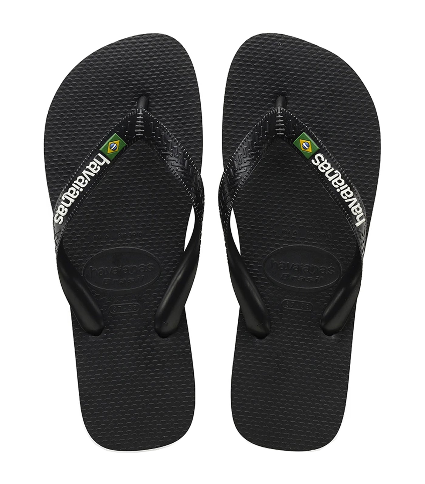 Steel Grey Brazil Flip Flops