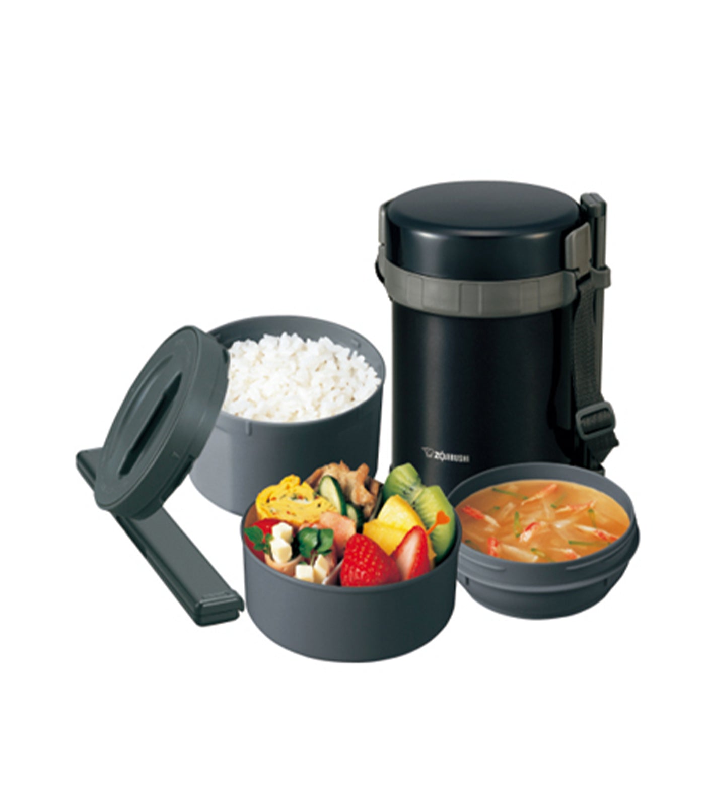 Thermos Spoon Hashi Set Deep Red CPE-001 Dr