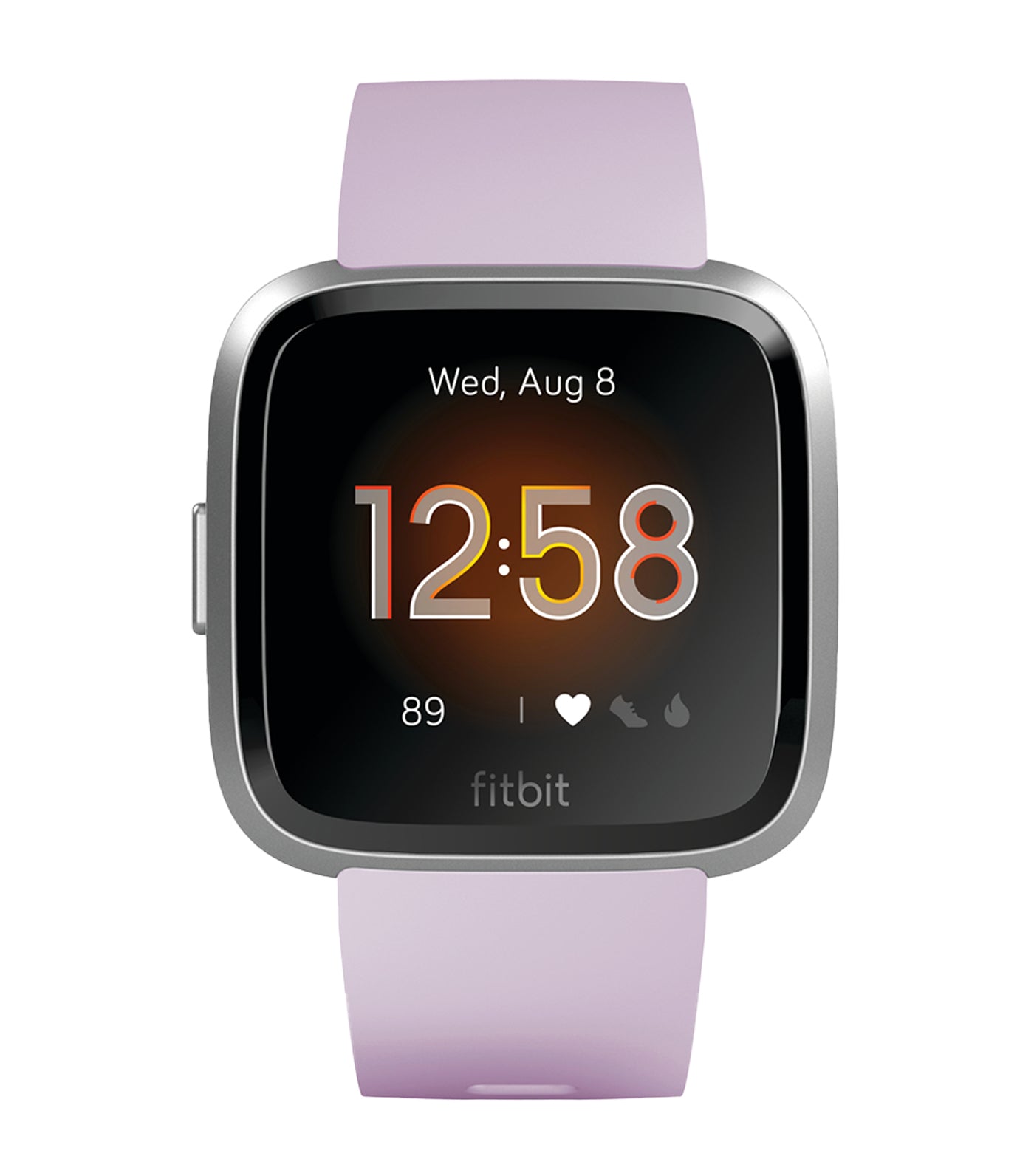 Fitbit Versa Lite™ Lilac and Silver 