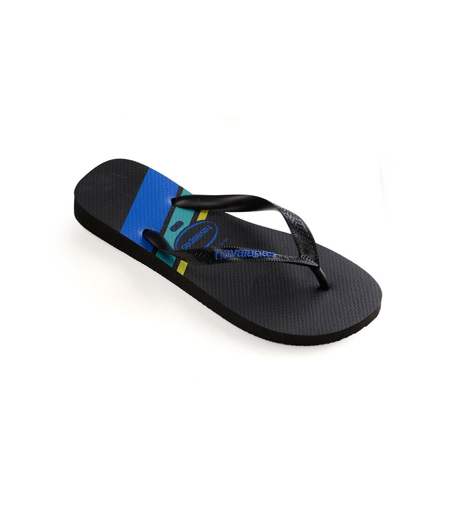 black and blue havaianas