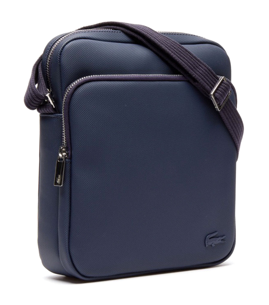 lacoste men's classic crossover bag