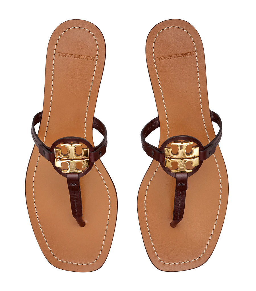 mini miller leather thong sandal