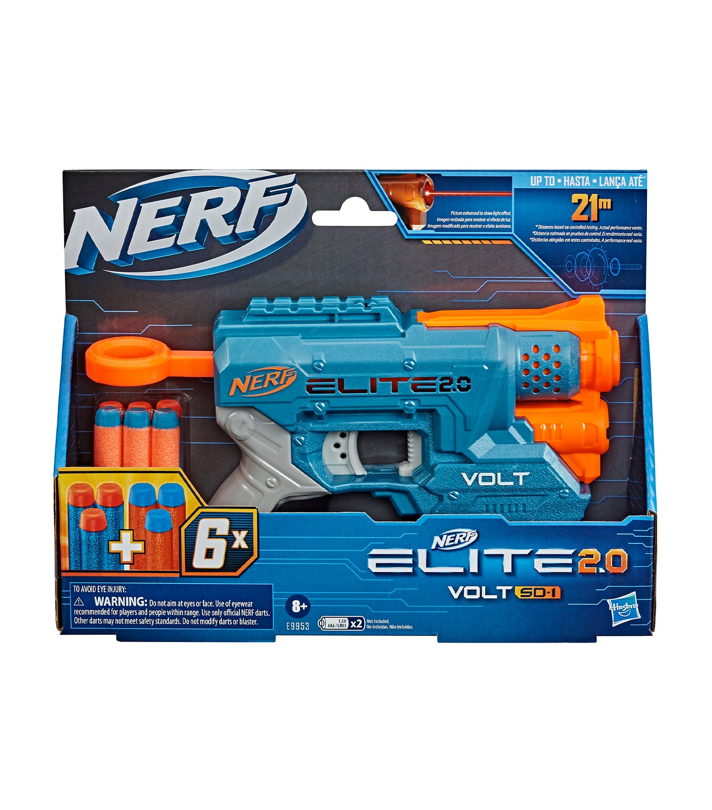 Nerf Elite 2.0, blaster motorisé Turbine CS-18, 36 fléchettes Nerf