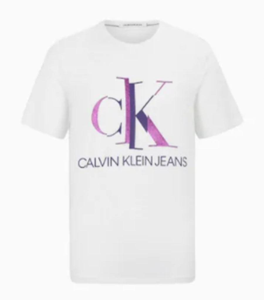 calvin klein shiny monogram