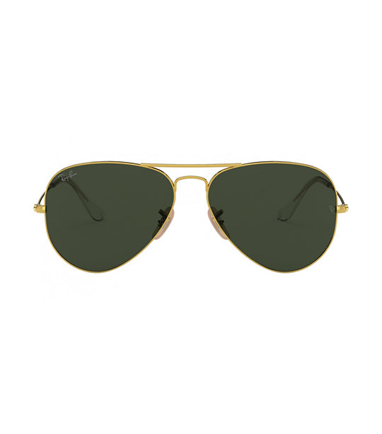 Ray-Ban Round Metal Sunglasses Classic G-15 Green