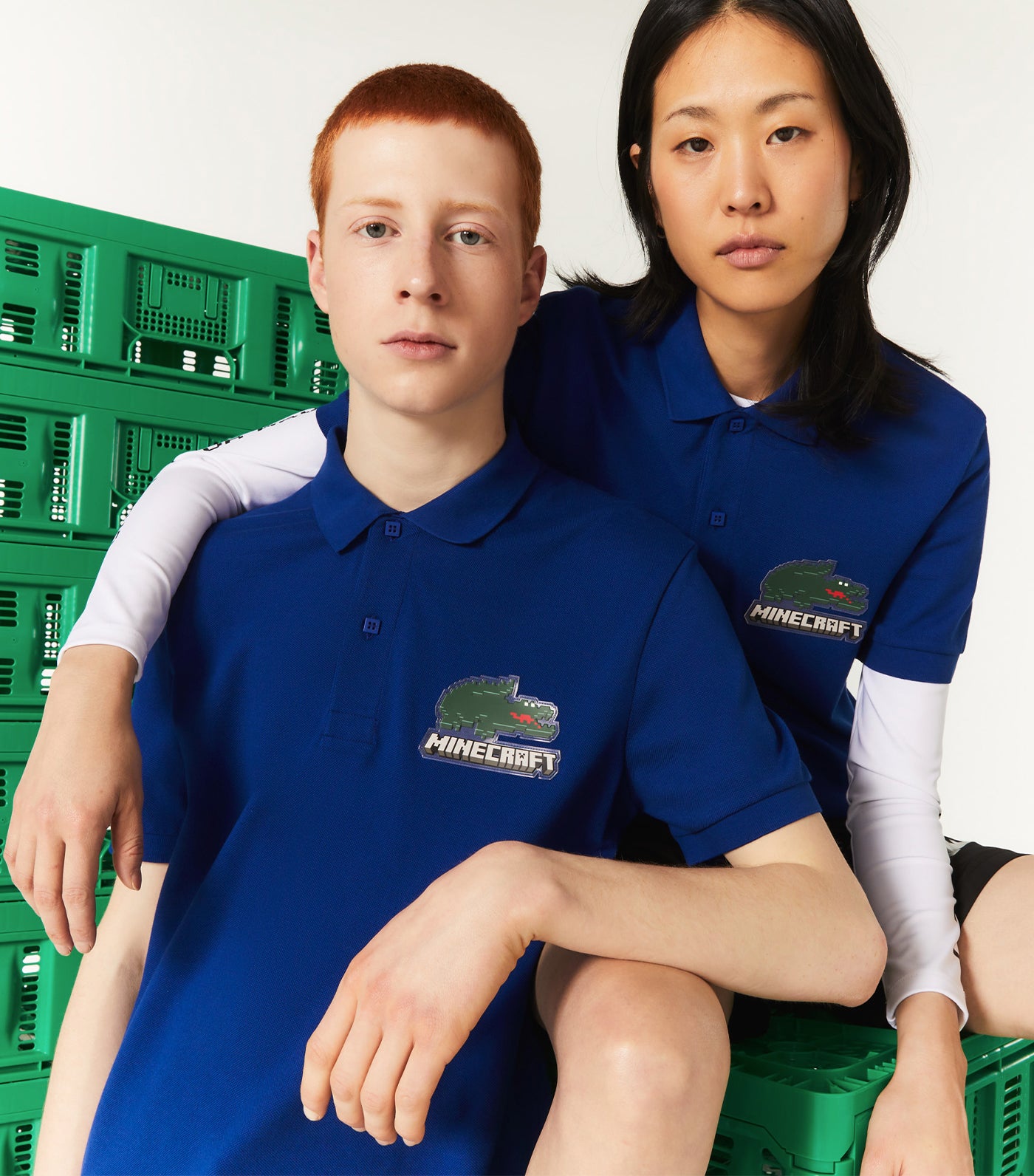 Lacoste Lacoste Live X Minecraft T-Shirt XS at FORZIERI