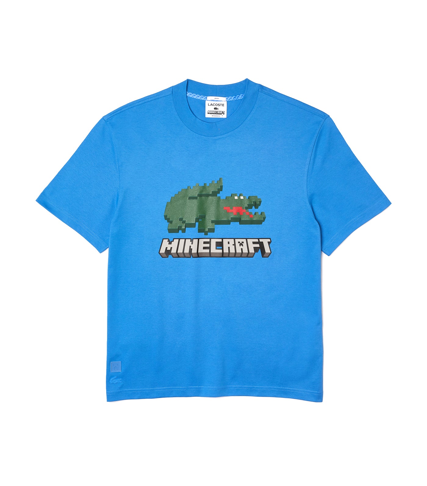 Lacoste x Minecraft Unisex Classic Fit Organic Cotton Polo Ethereal