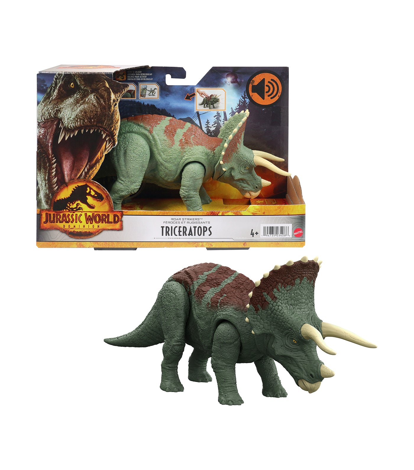 Jurassic World - Dominion - Triceratops – Taverna del Gargoyle