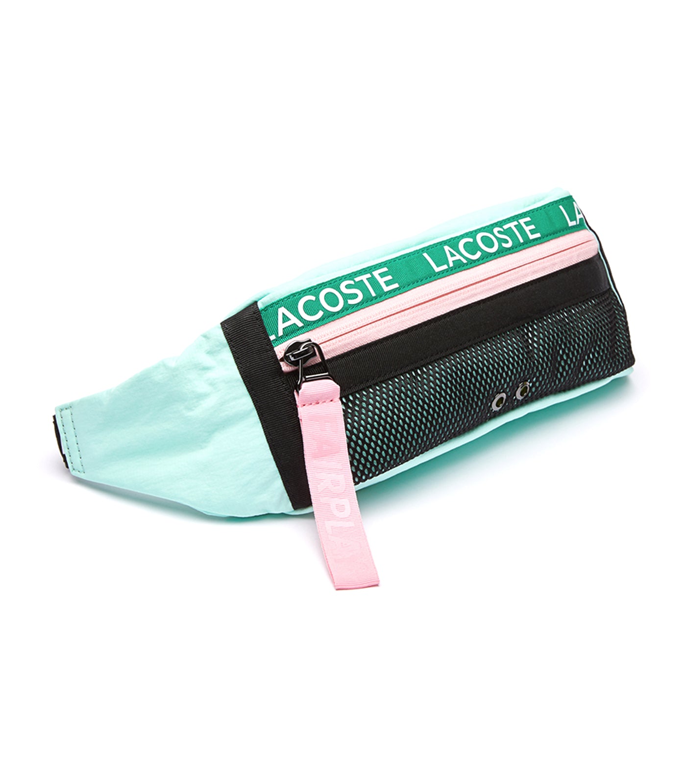 Unisex Lacoste x Minecraft Print Canvas Belt Bag