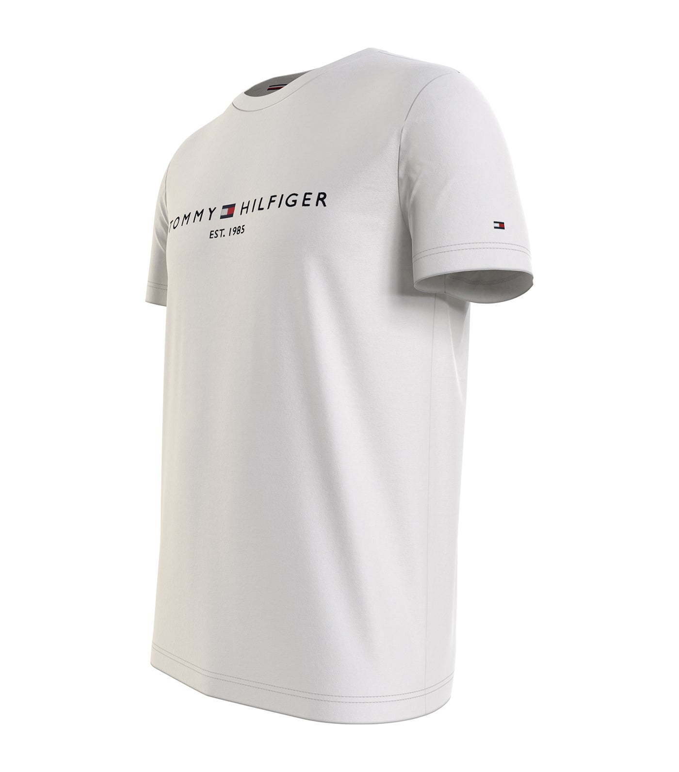 Tommy Hilfiger Essentials Big Logo S/S Tee Mercury Marine