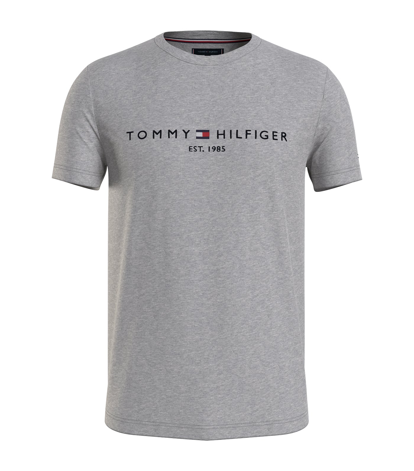 Tommy Hilfiger Essentials Big Logo S/S Tee Mercury Marine