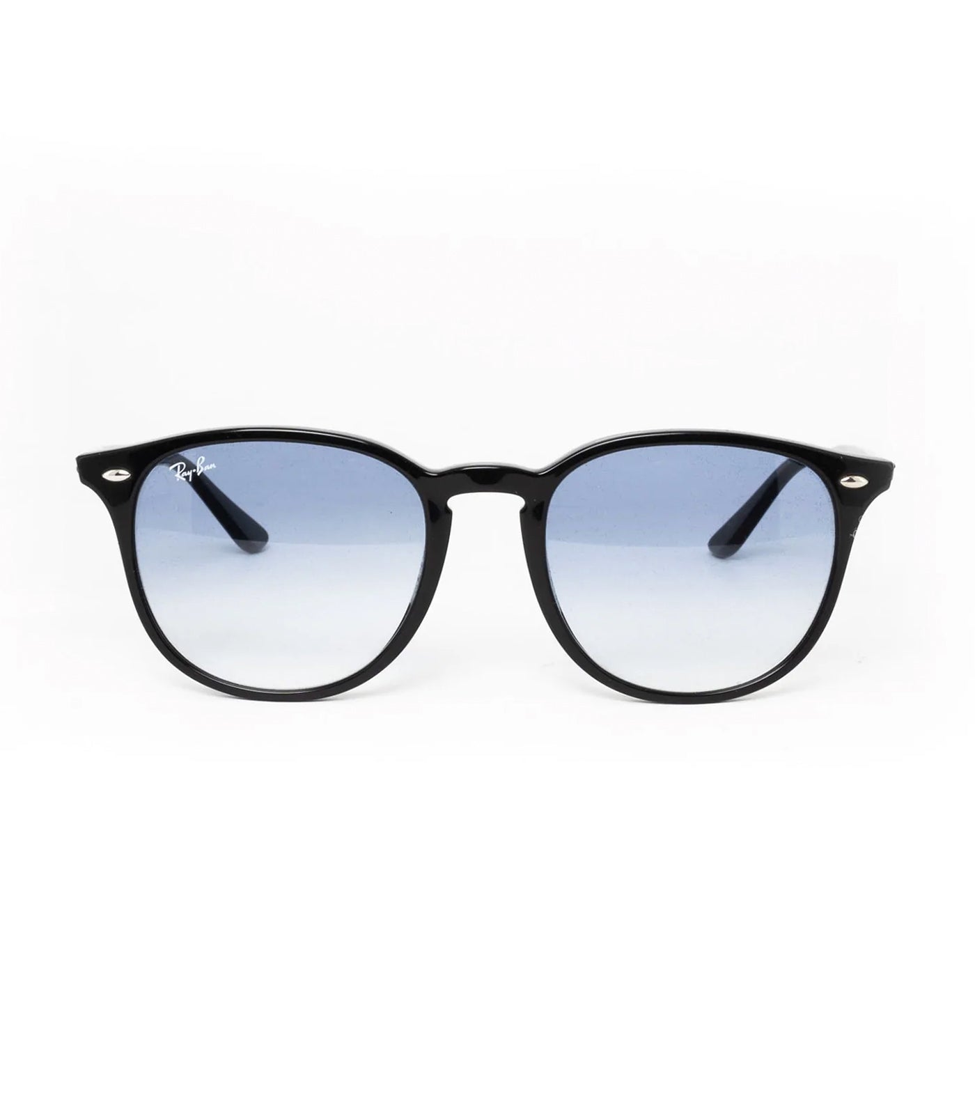 Ray-Ban Powderhorn RB4357/6552/GA Bi-Gradient Black/Clear Blue