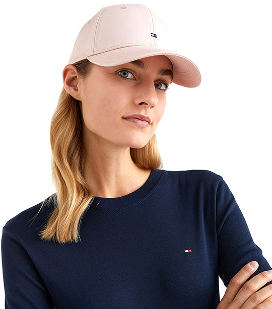 Tommy Hilfiger Women's Essential Flag Cap Sky Cloud