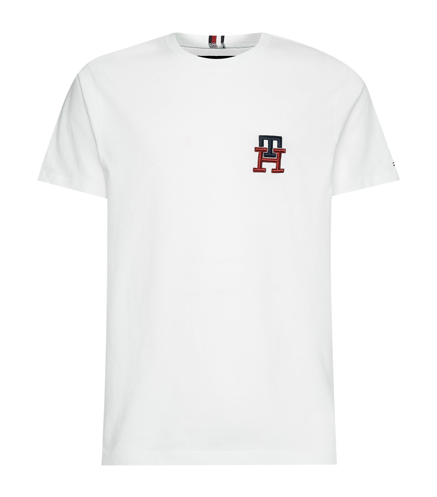 Tommy Hilfiger Men\'s Monogram Stamp Tee Ancient White