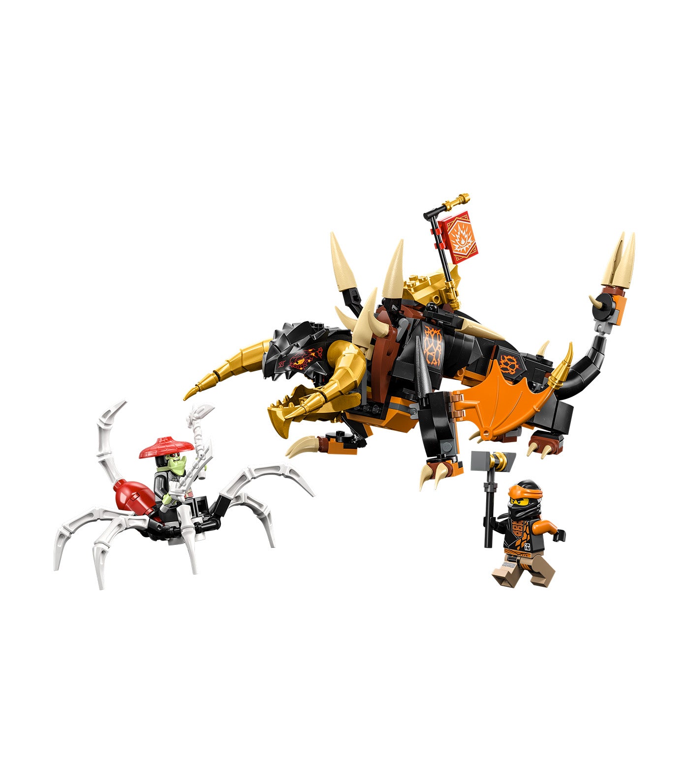 SHOT CASE - LEGO NINJAGO 71786 La Créature Dragon de Glace de Zane