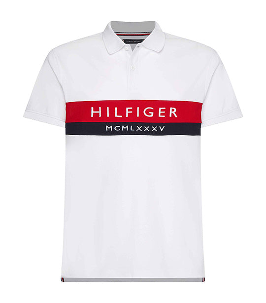 Tommy Hilfiger Men\'s Sky Chest Regular Embroidery Desert Polo Logo