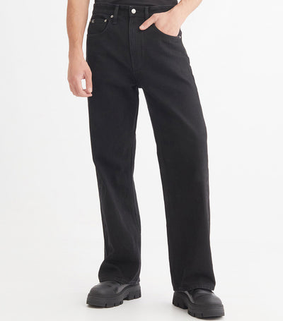 Straight Pants Black