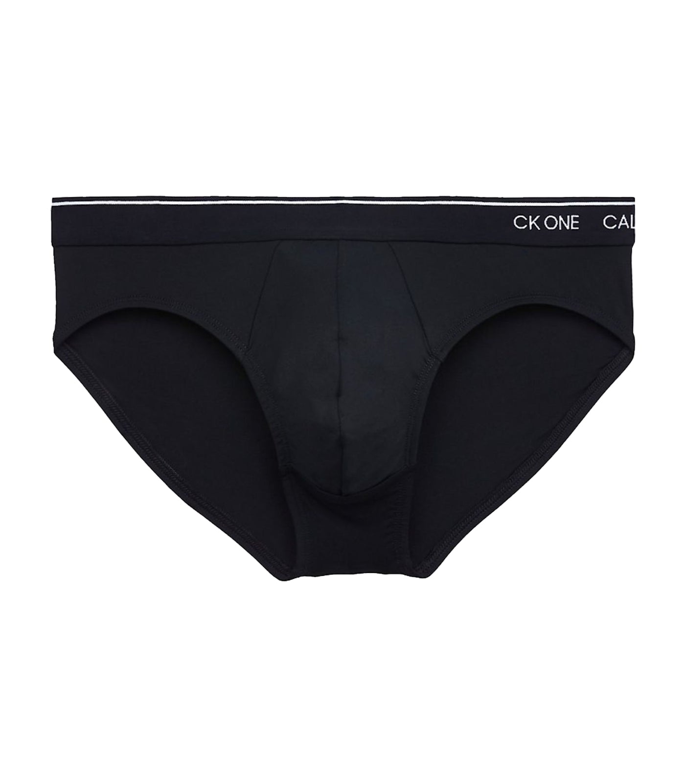 Calvin Klein Men's Underwear CK One Cotton Hip Briefs, Black/Grey