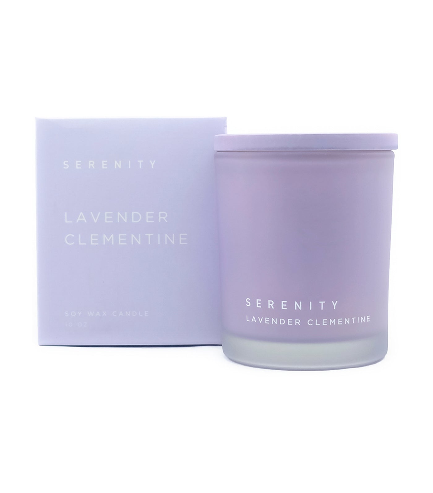 Coconut and Lime Serenity Home Candle Soy Wax Sea Mineral Frosted Vess –  Celebrate Local, Shop The Best of Ohio