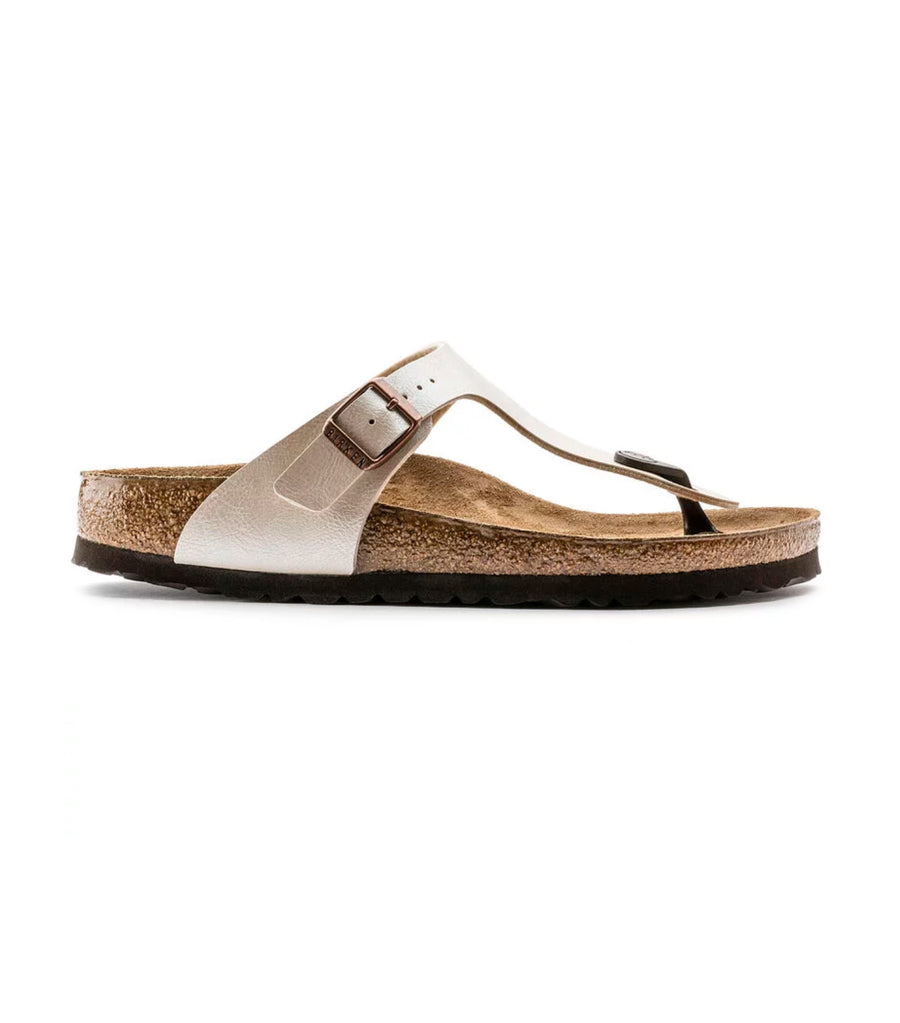 birkenstock gizeh graceful pearl white