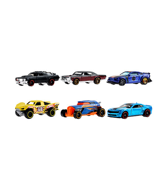 Pack com 5 Carrinhos Hot Wheels Exposed Engines - Pirlimpimpim Brinquedos