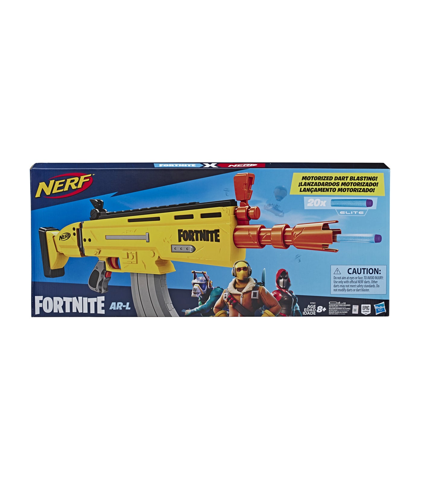 NERF Fortnite Legendary TAC Blaster 195166187716
