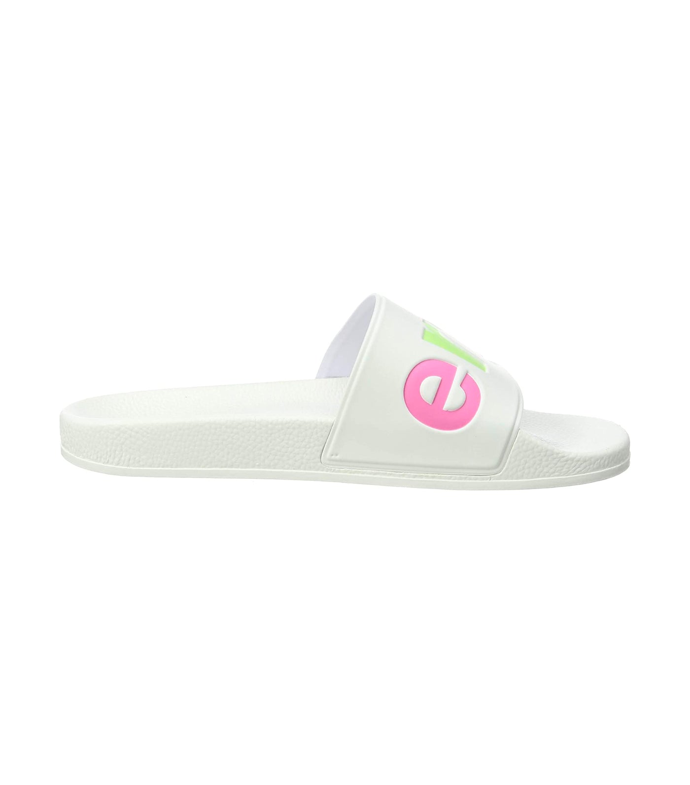 superga slides white