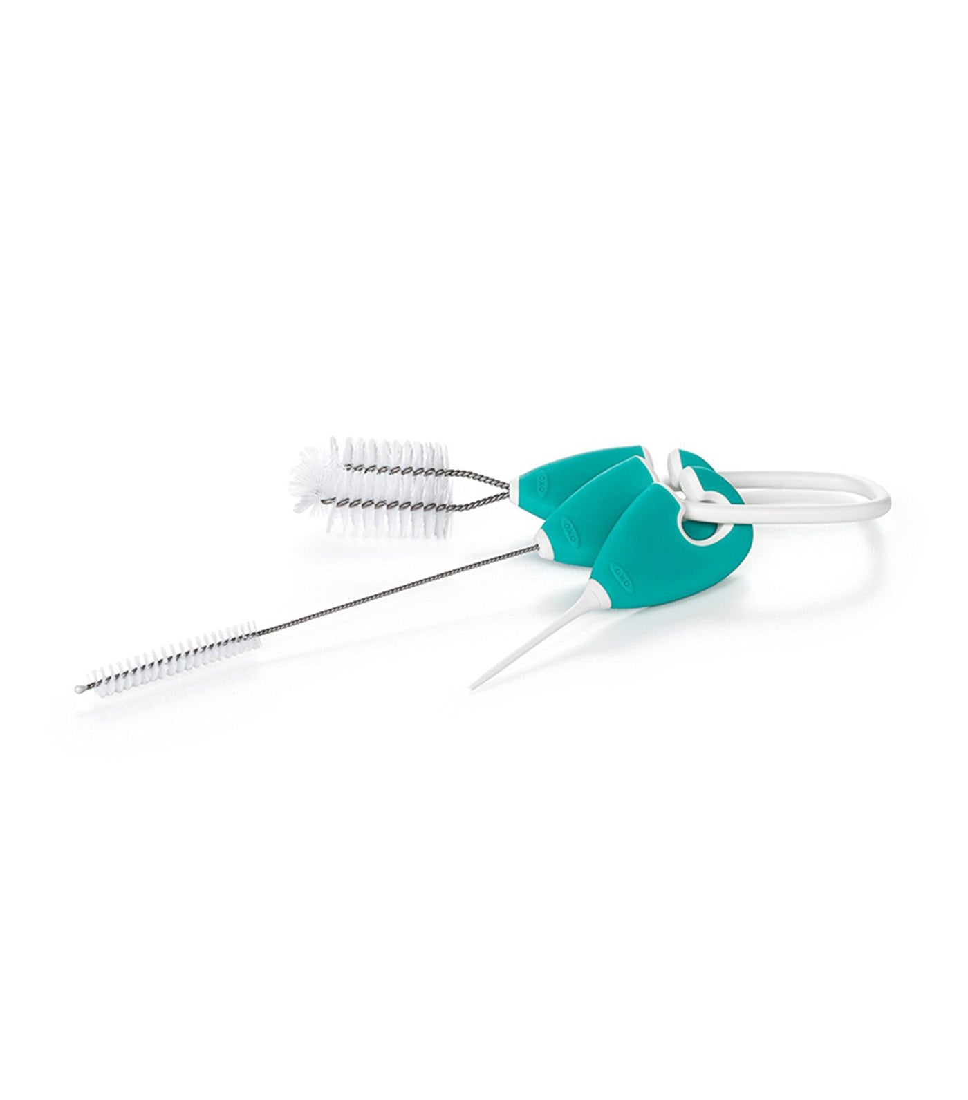 OXO Tot Cleaning Set For Straw & Sippy Cups - Teal