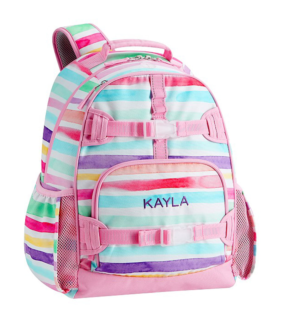 pink rainbow backpack