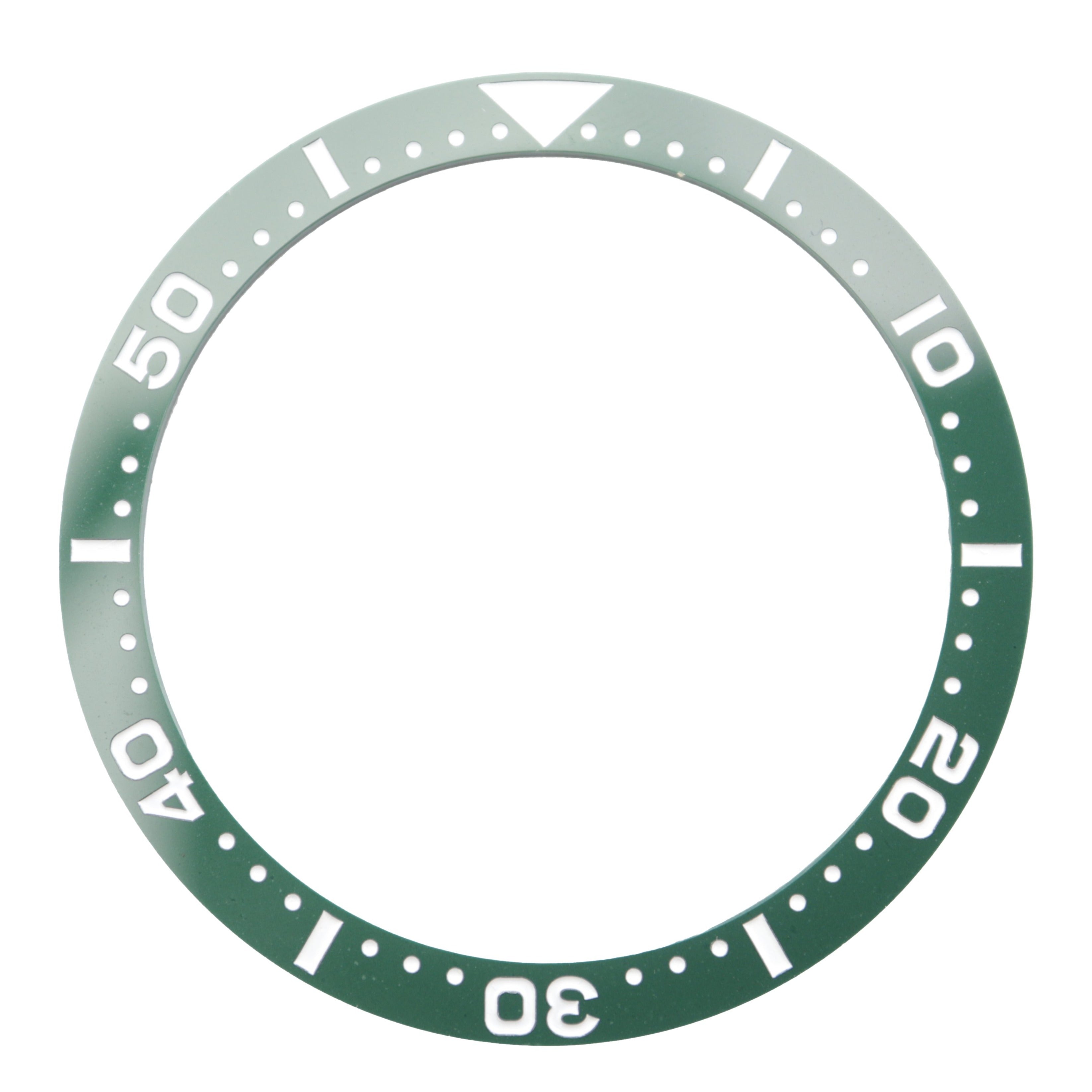 CI0020 SKX007 Flat Ceramic Bezel Insert Green SKX Style | Watch&Style