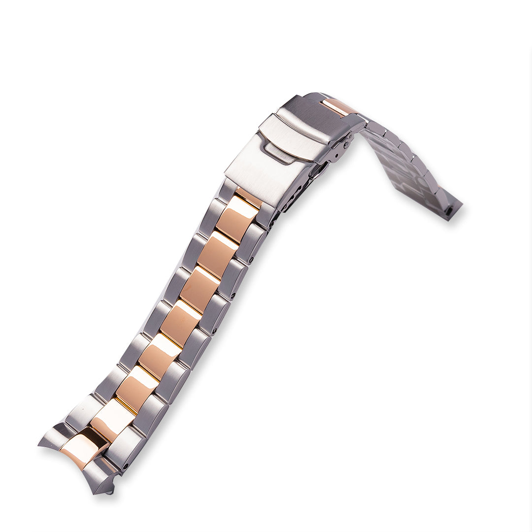 SB0627 SKX007 Oyster Bracelet Two-Tone Finish | Watch&Style