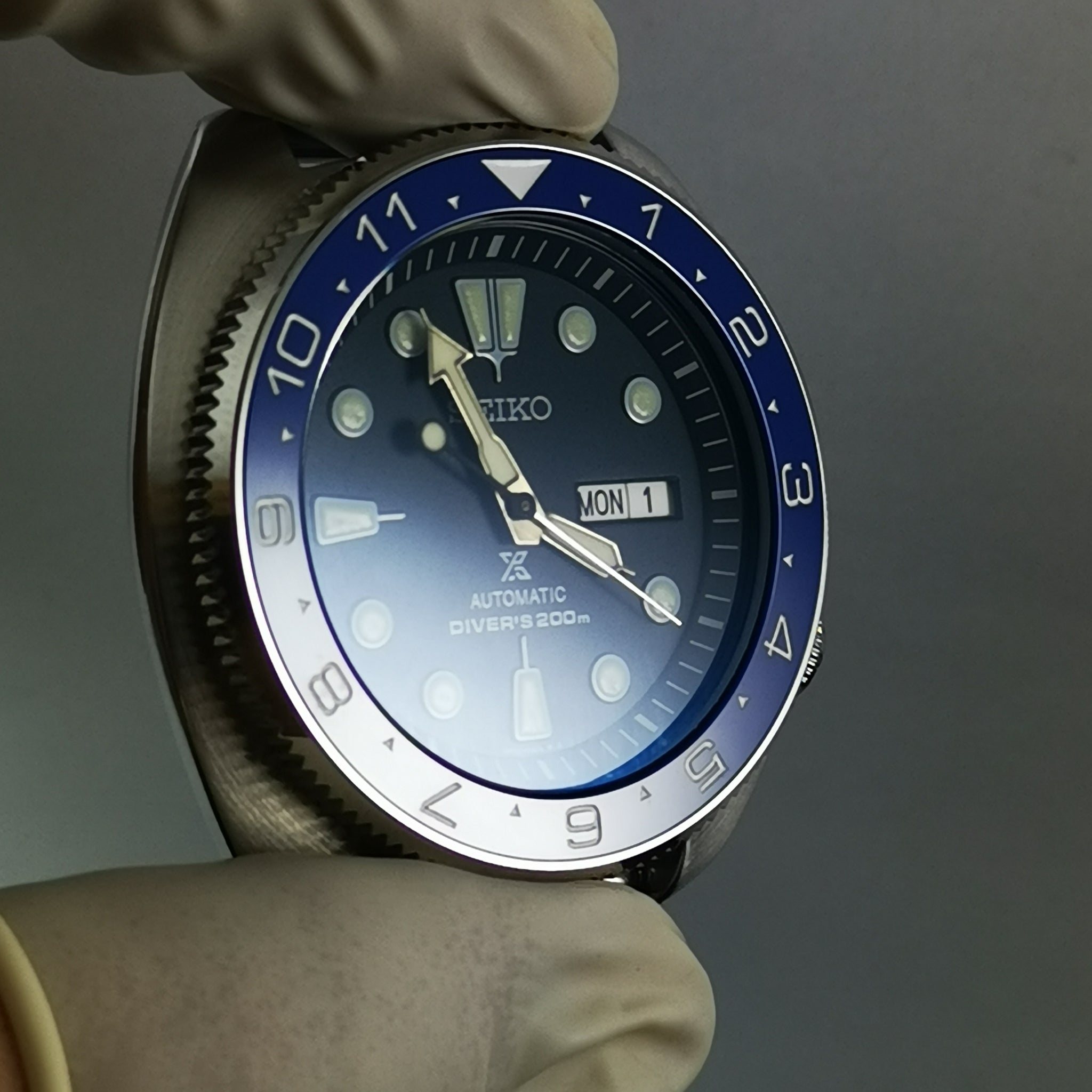 seiko turtle ceramic bezel insert