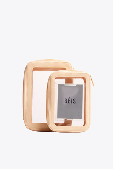 Resale The In Flight Cosmetic Set in Beige Image 1