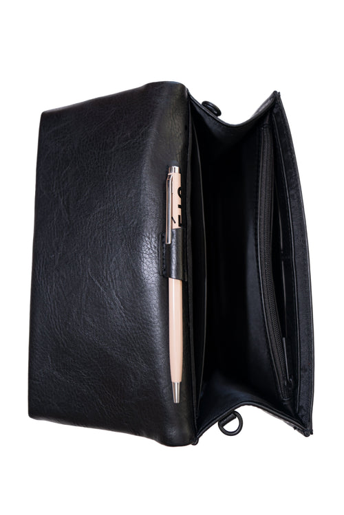 Crossbody Wallet Purse in Black | Béis Travel