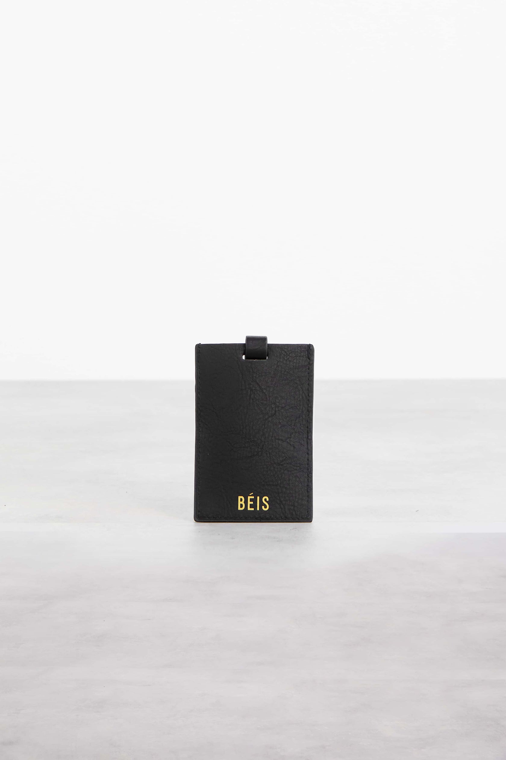 Béis 'The Passport Luggage Tag Set' in Black - Passport Holder ...
