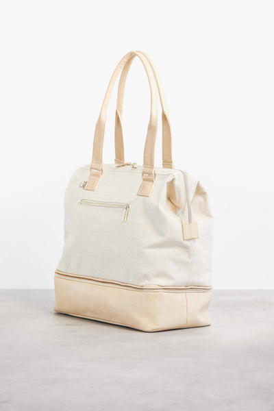 The Convertible Mini Weekender In Beige Beis Travel Béis 