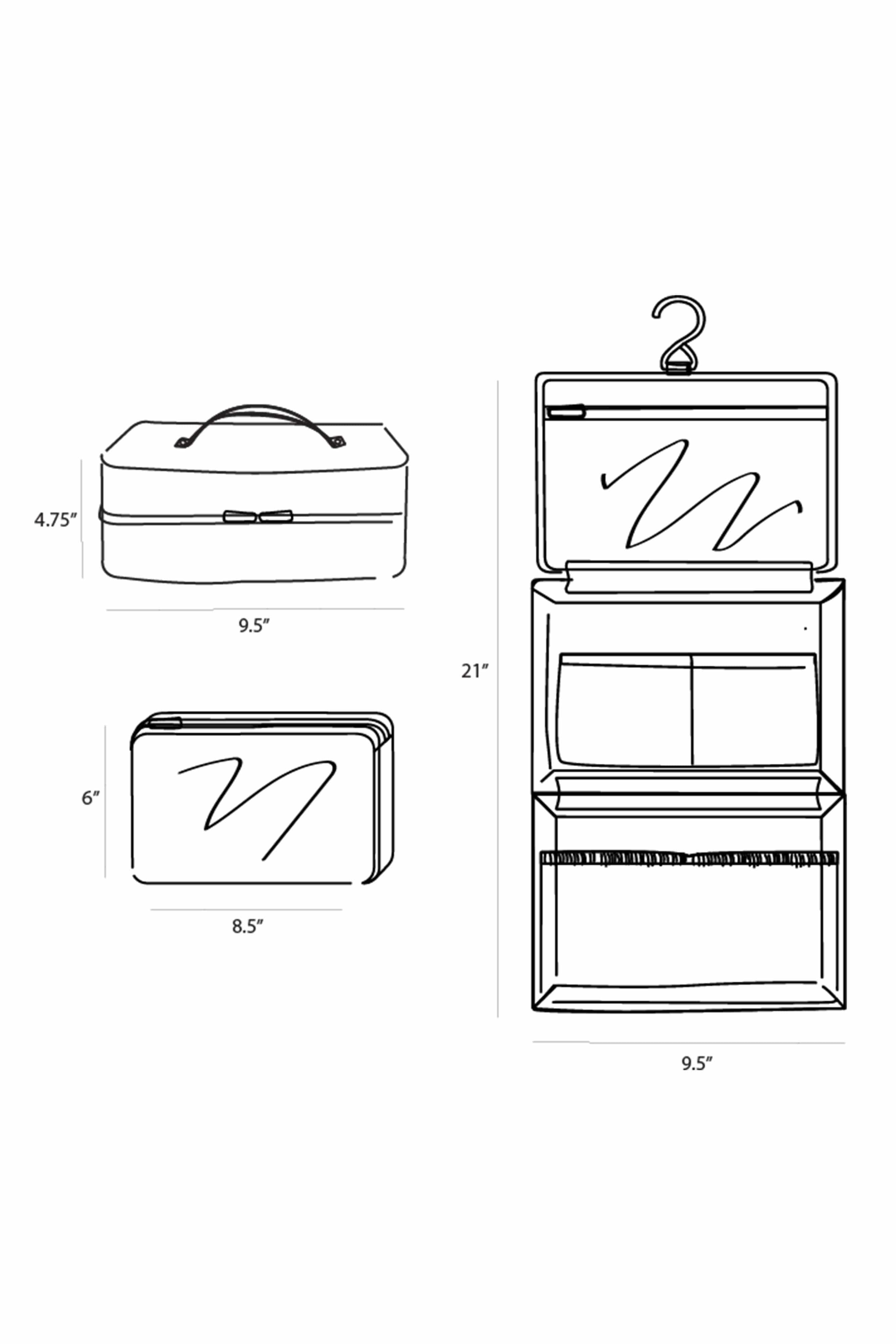 The Hanging Cosmetic Case