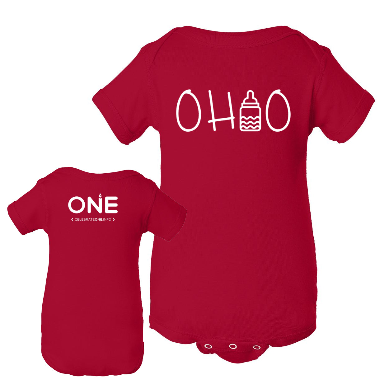 Ohio Bottle Baby One Piece Shop Celebrateone