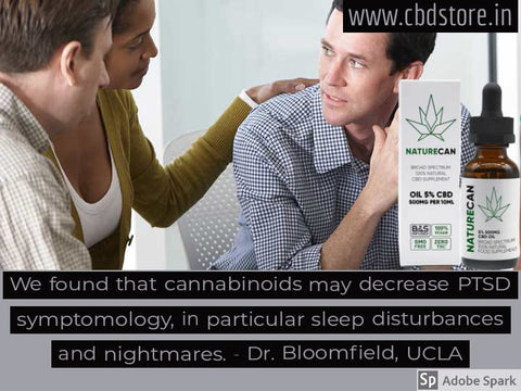 CBD helps in PTSD